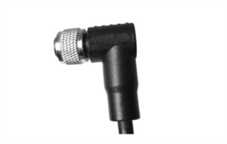 M12 ženski ugaoni neoklopljeni A-kodiranje 5PIN PVC kabel 2.0M M12*1.0