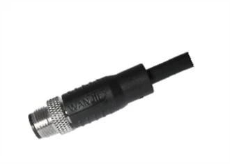 M12 8PIN PVC kabel muški ravni štit A- kodiranje