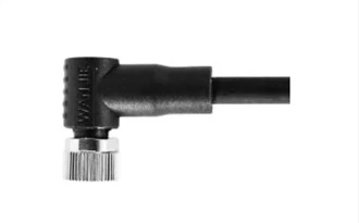 M8 ženski desni ugao Unshield A-Kodiranje 6PIN PUR 3.0M M8X1.0